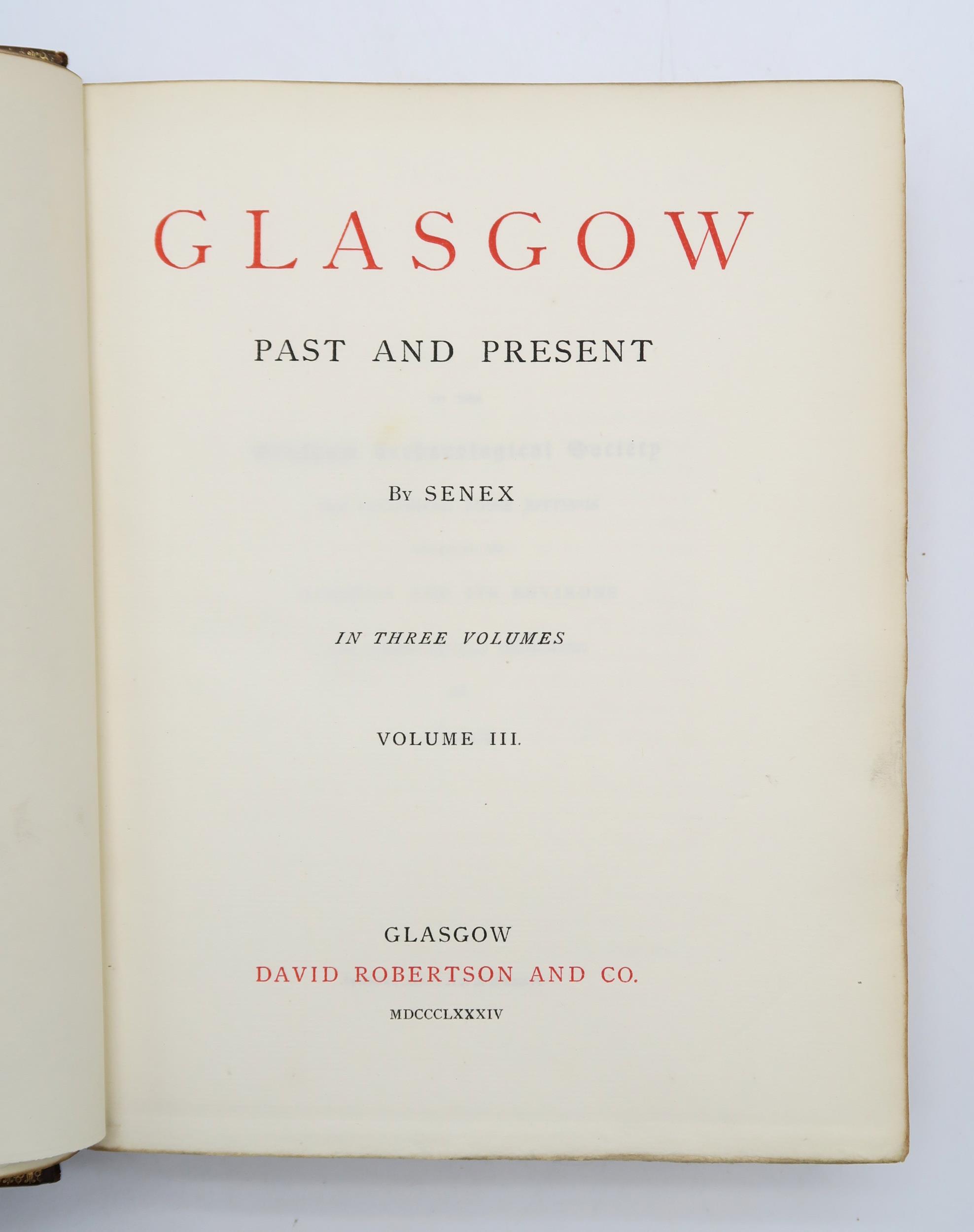 GLASGOW ANTIQUARIAN Cleland, James Annals of Glasgow, Comprising an Account of the Public Buildings, - Image 4 of 9