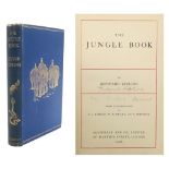 KIPLING, RUDYARD THE JUNGLE BOOK MacMillan and Co. Limited, London, 1908 reprint, bound in blue