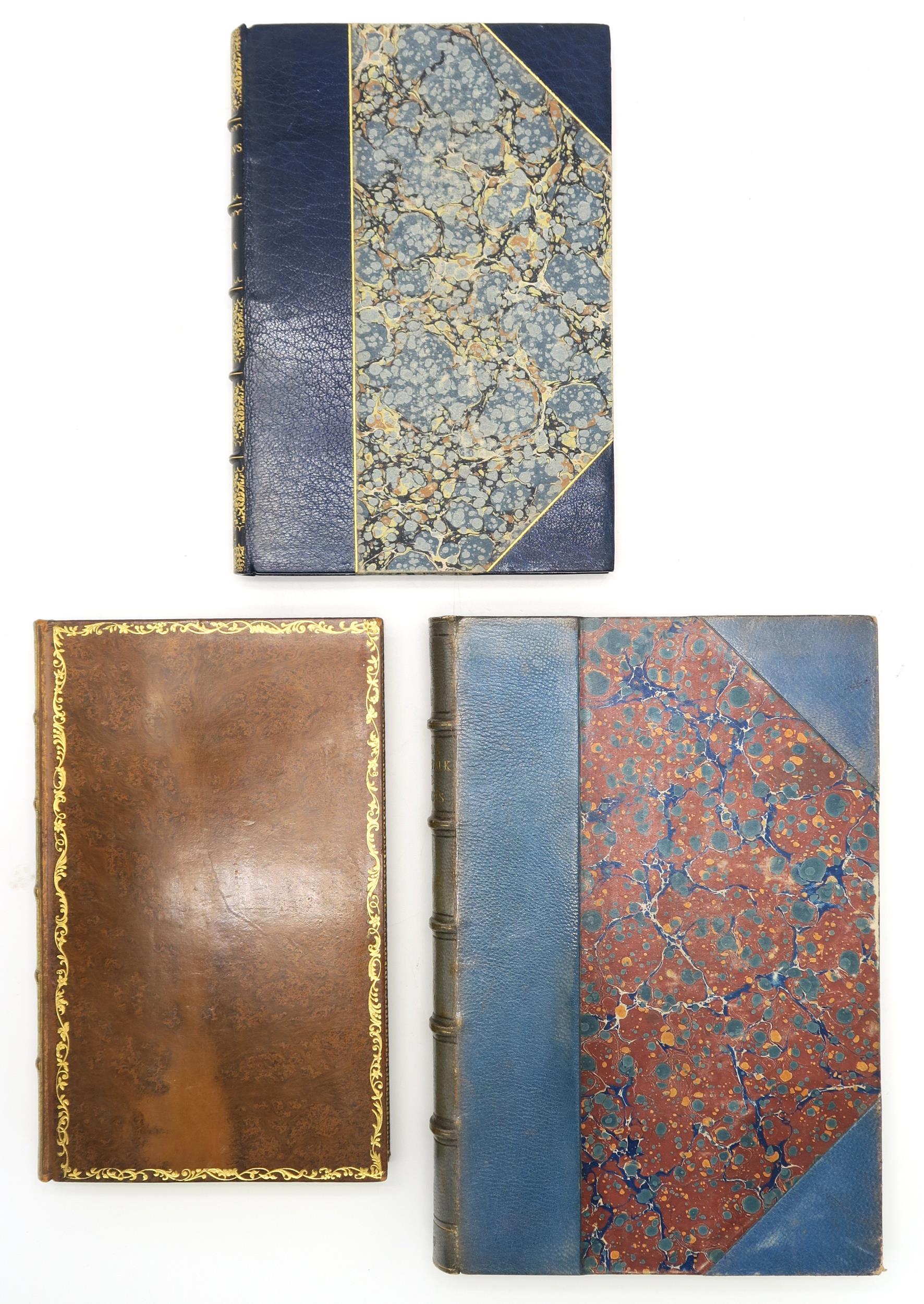 FINE BINDINGS Chaucer, Geoffrey Romaunt of the Rose Troilus and Creseide and the Minor Poems With - Image 3 of 7