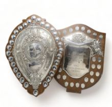 THE ST. ANDREW'S AMBULANCE ASSOCIATION COATBRIDGE CENTRE SILVER PRESENTATION SHIELD by R W & Sorley,