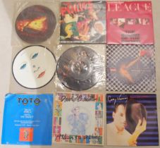 VINYL RECORDS a good box of new wave and pop 7" vinyl records from the late 1970's throught to the