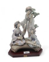A Lladro limited edition group Musica Oriental, no 552/5000, with certificate Condition Report:
