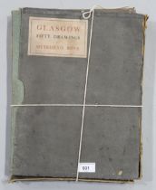 GLASGOW FIFTY DRAWINGS BY MUIRHEAD BONE  With notes on Glasgow by A.H. Charteris  James Maclehouse