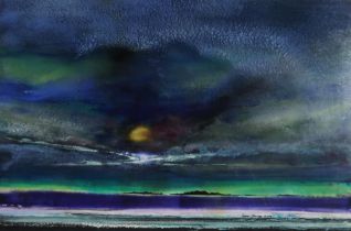JAMES SPENCE RSE RGI (SCOTTISH 1929-2016)  EMERAL DAWN  Watercolour, signed lower right, dated (20)