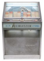 WURLITZER LYRIC HI-FI STEREO Jukebox circa 1966  (spin wheel selection system) serial number 4D78637