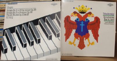 VINYL RECORDS two boxes of orchestral and operatic classical records Condition Report:Available upon