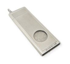 A Tiffany & Co Sterling cigarette cutter, 5cm long, 23gms Condition Report:Available upon request