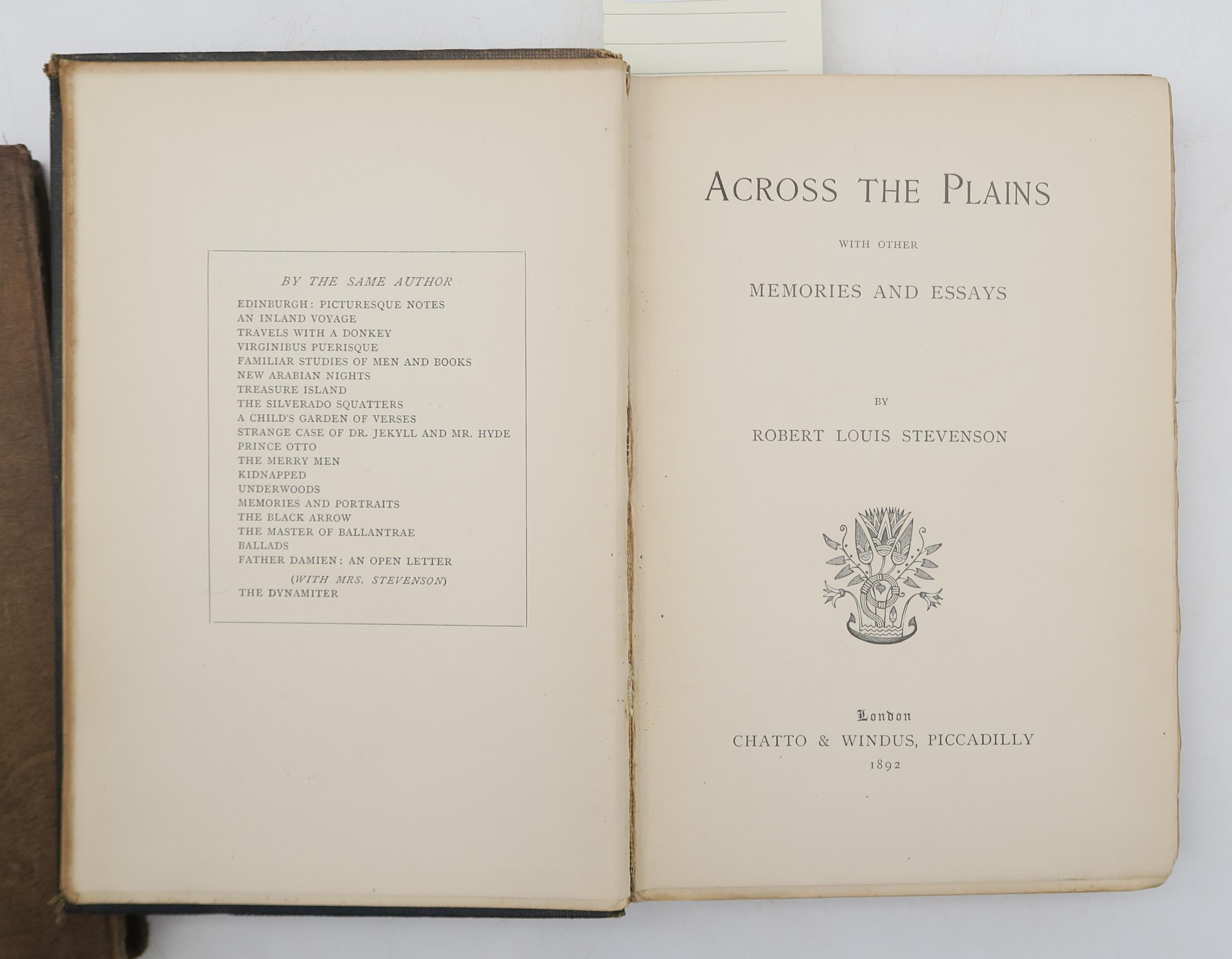 Stevenson, Robert Louis Treasure Island Cassell & Company, London, 1884, second edition Island - Image 5 of 6