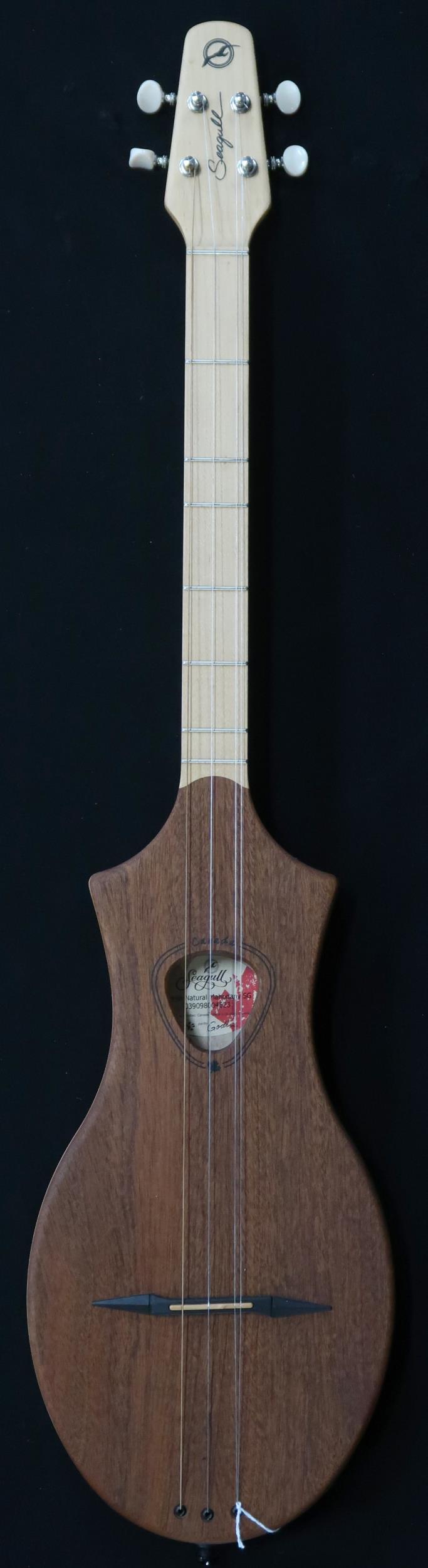 A Seagull 4-string diatonic acoustic dulcimer in mahogany Condition Report:Available upon request