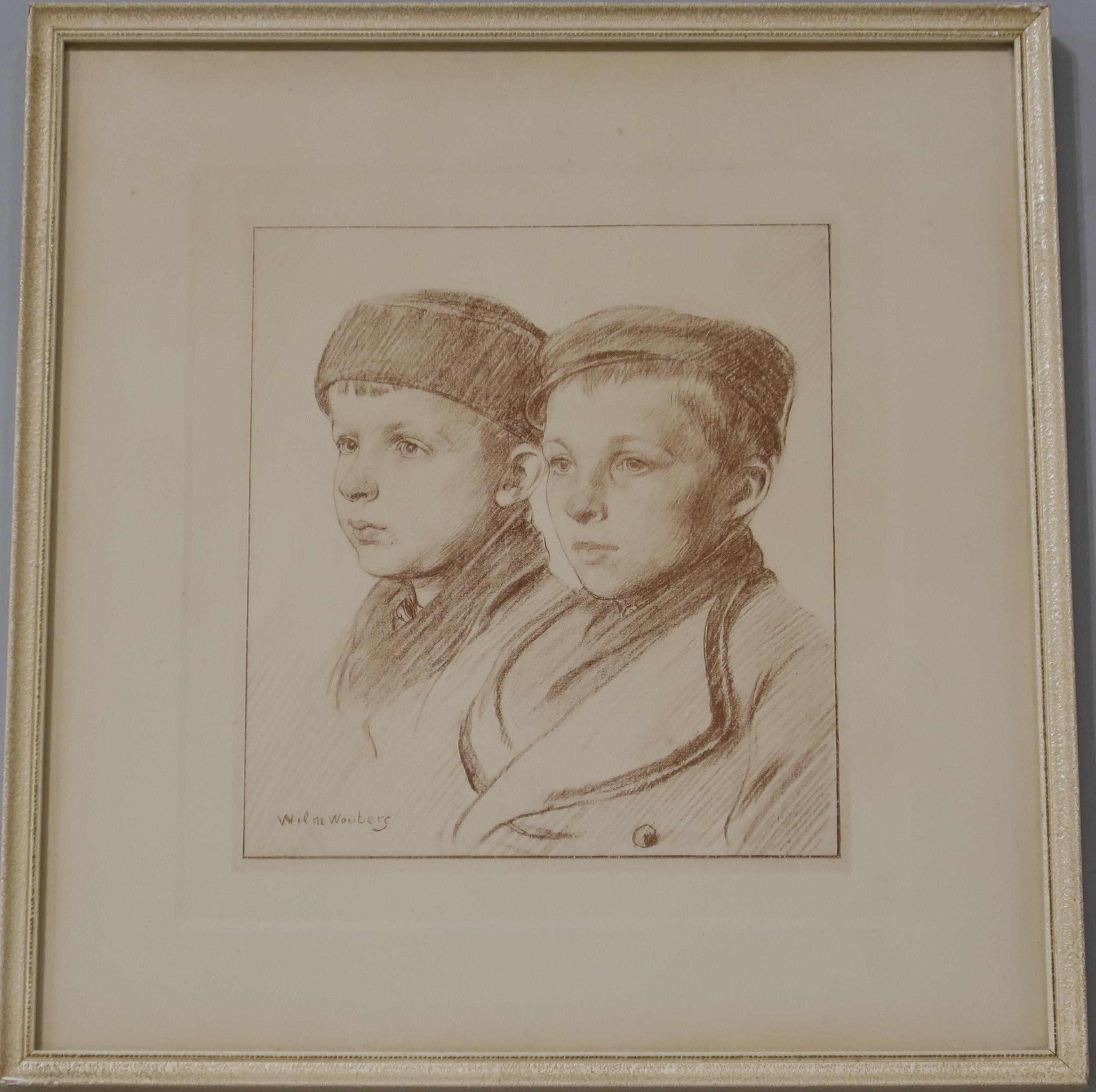 WILHELMUS HENDRIKUS WOUTERS (DUTCH 1887-1957)  CHILDREN PORTRAITS  Etching, signed, 20 x 18cm - Image 4 of 8