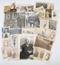 A collection of photographic prints relating to the life and career of Viscount John Scott Maclay