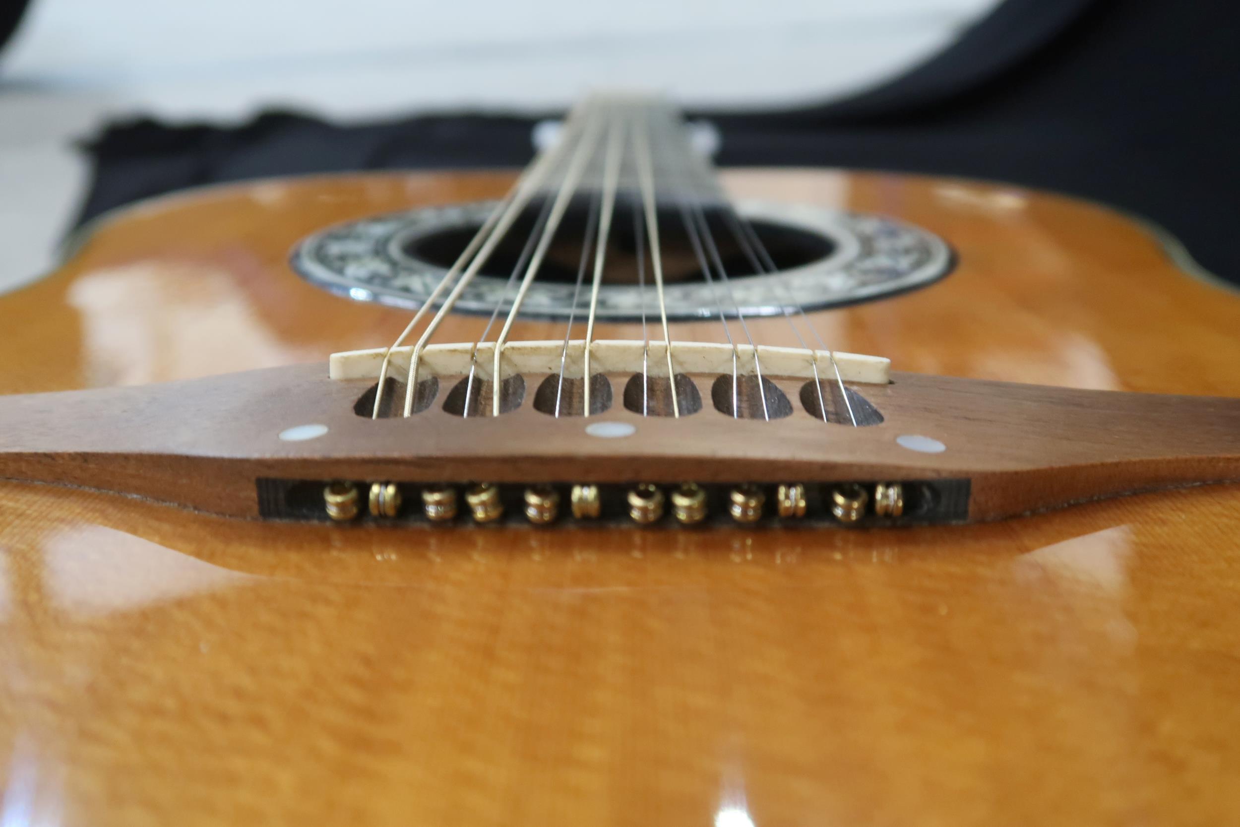 An Ovation 12 string acoustic guitar, model 1155, serial number 307217 this 20 fret guitar comes - Image 16 of 20