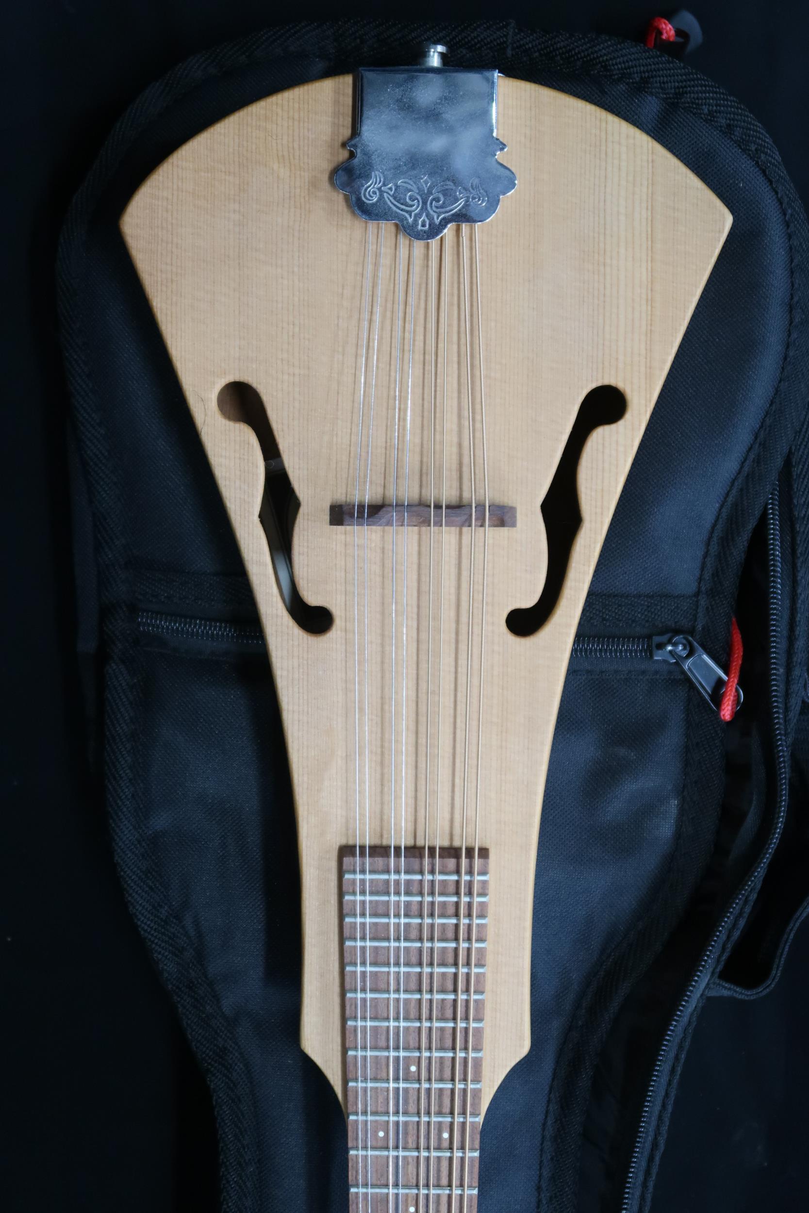 A CF Martin & Co backpacker mandolin serial number 170366 with a soft case and strap Condition - Image 2 of 13