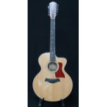 A Robert Taylor electro acoustic 12 string guitar model 355CE serial number 110415120 with a