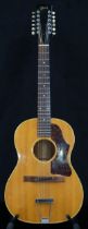 GIBSON A 1960's vintage Gibson twelve string acoustic guitar model B-25 12 N serial number 806586