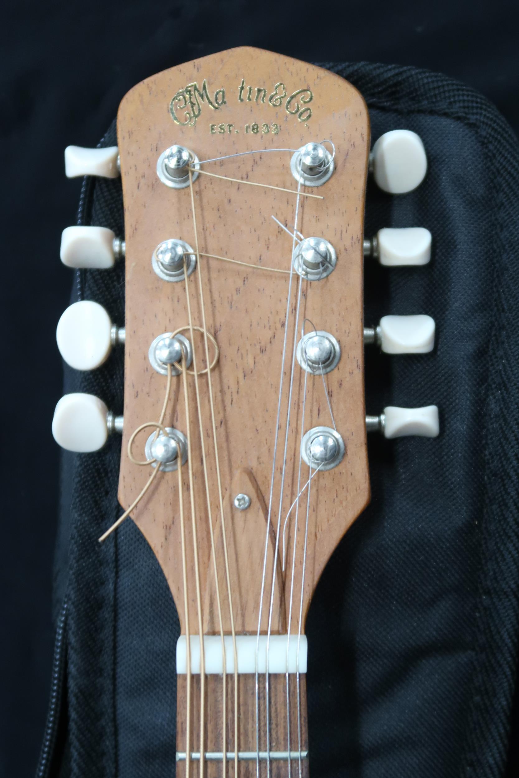 A CF Martin & Co backpacker mandolin serial number 170366 with a soft case and strap Condition - Image 3 of 13