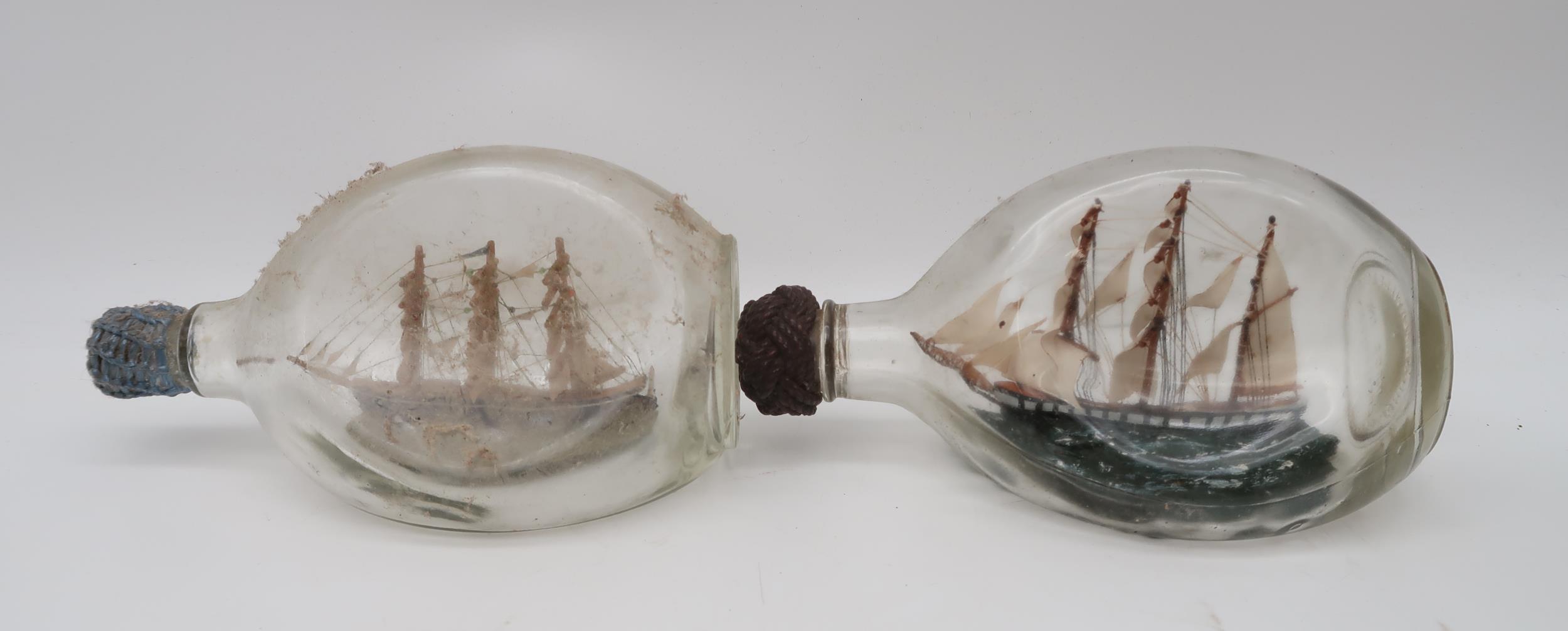 A collection of ships in bottles, a pair of ship bookends etc Condition Report:Available upon - Image 4 of 4