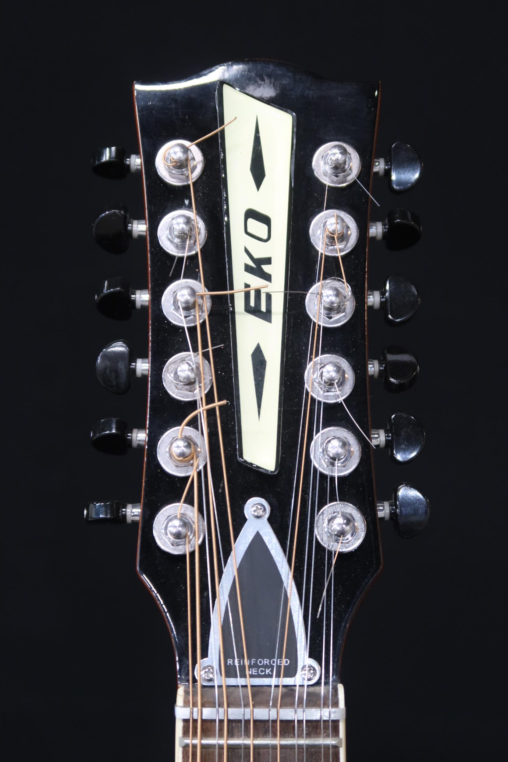 A Echo Ranger 12 string acoustic guitar model XII VR in sunburst, 20 frets serial number Y17081272 - Image 3 of 22