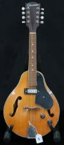 COLUMBUS a vintage 1960's Columbus electro acoustic archtop mandolin 20 frets. This Instrument is