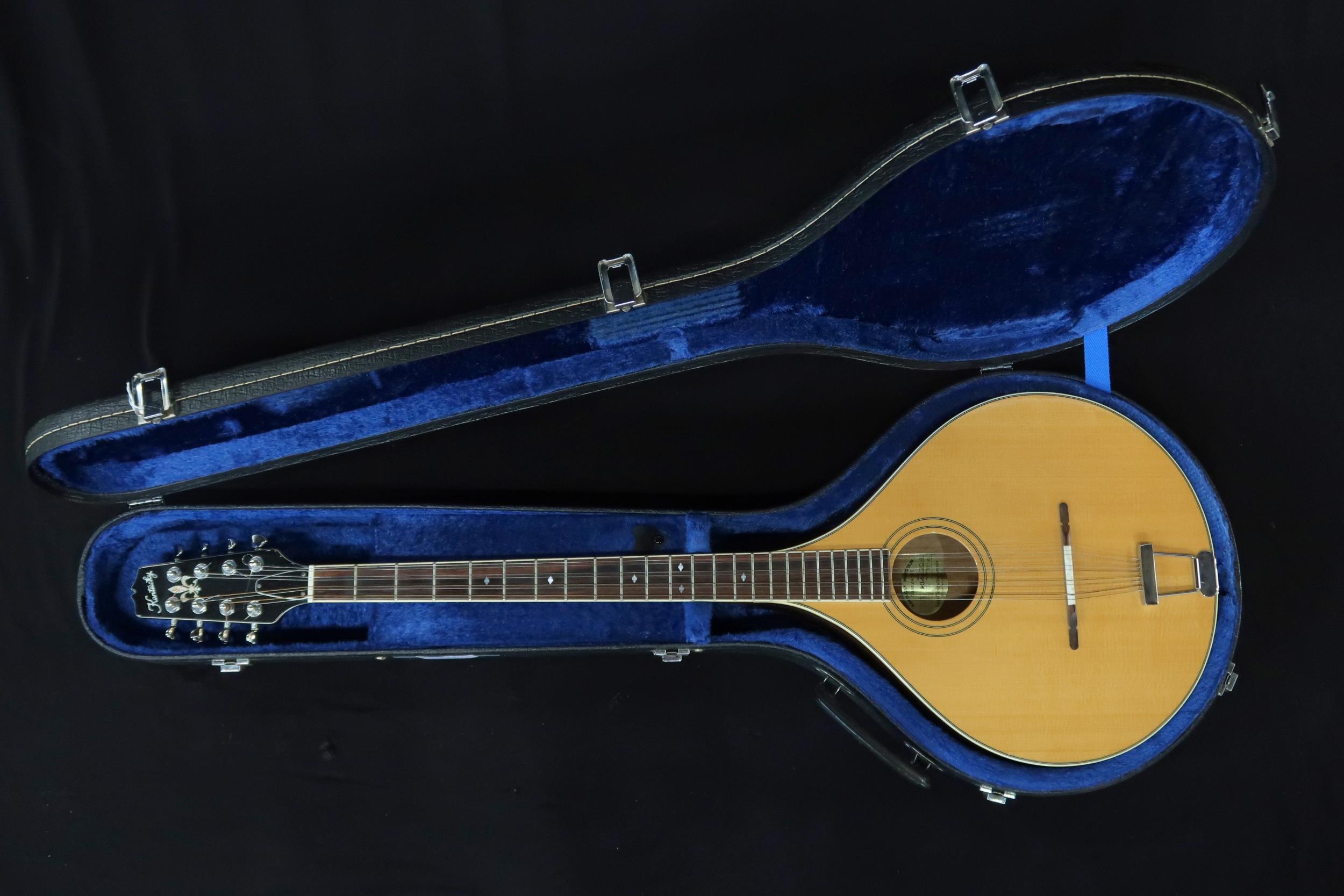 A Kentucky bouzouki mandolin 24 frets model KM-004 serial number 18514 bearing label to the interior - Image 2 of 16