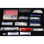 A lot comprising various harmonicas (13) Condition Report:Available upon request