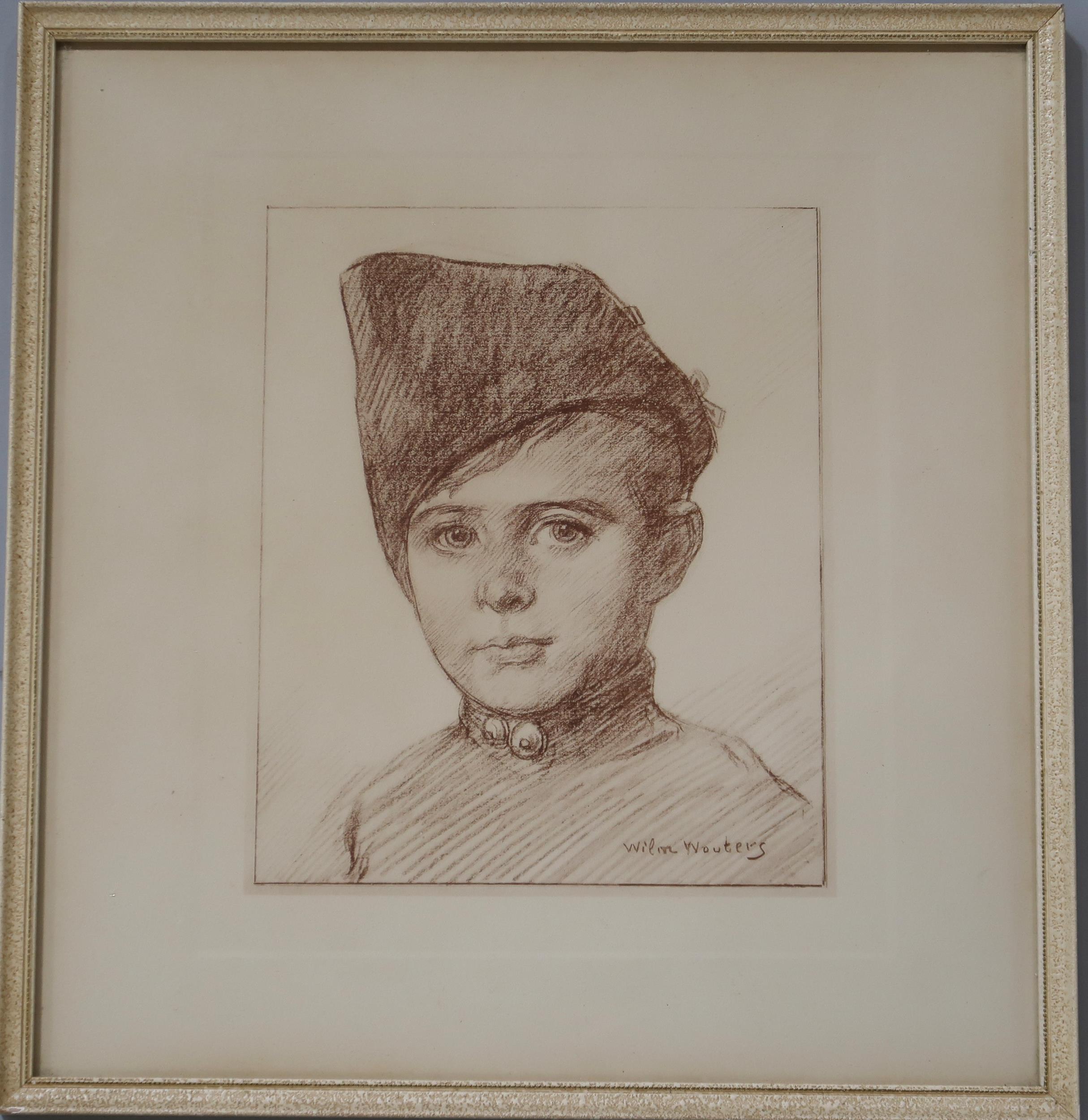 WILHELMUS HENDRIKUS WOUTERS (DUTCH 1887-1957)  CHILDREN PORTRAITS  Etching, signed, 20 x 18cm - Image 5 of 8