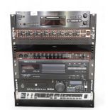 Recording Studio Equipment including a Behringer ADA8200 Ultragain Pro Digital 8 in/ 8 out,