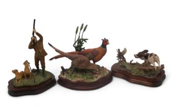 A collection of Border Fine Art groups including Reaching for the high bird, Stepping Out, with