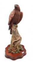 A large Wildtrack limited edition Golden Eagle sculpture by Alan Hayman, ?/200 Condition Report: