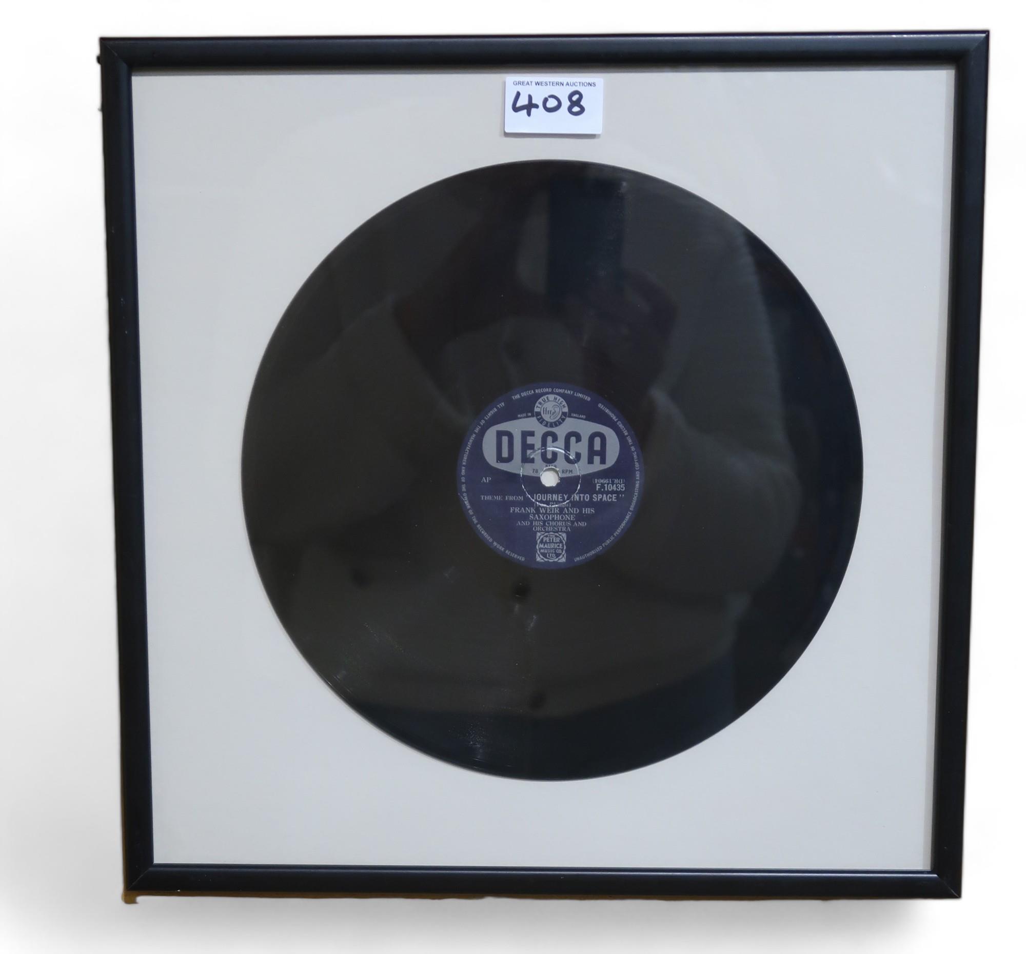 A lot of five professionally framed 78 R.P.M records with Elvis - All Shook UP, Buddy Holly - - Image 5 of 6