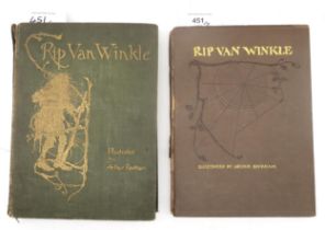 Rackham, Arthur (illus.) Rip Van Winkle by Washington Irving Two differing editions: William