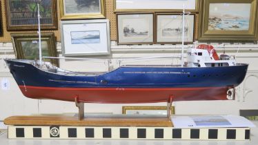 A large model of the merchant ship Mercantic by Billing Boats, Denmark, retaining original box and