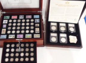 United States Federal republic (1776-date) The Last U.S. Silver Dimes presented with U.S stamps