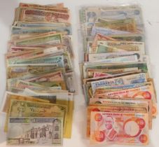 A collection of bank notes from Africa, Middle East and  Central Asia  Condition Report:Available