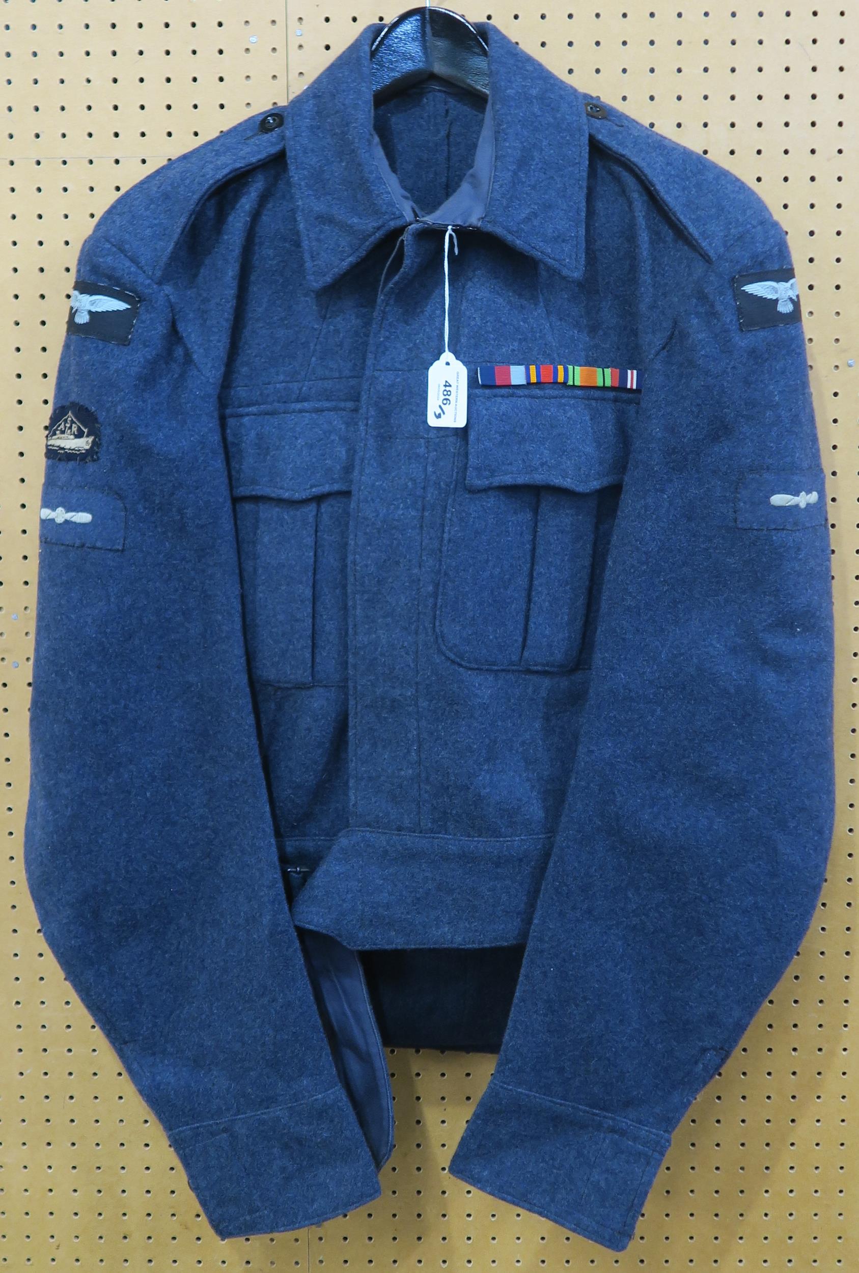 A post-War RAF Air Specialist (Class 2) war service dress uniform, comprising war service dress - Image 2 of 5