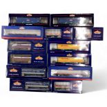 Assorted boxed Bachmann Branch-Line 00-gauge coaches/stock, to include 39-281 Mk1 FK Pullman Kitchen