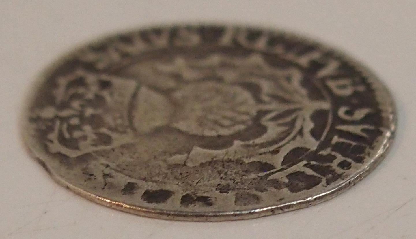 Scotland Charles I (1625-1649) 40 Pence Obverse Left facing bust of Charles I, mark of value to - Image 5 of 6