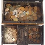 A lot comprising various Great Britain and worldwide coins  Condition Report:Available upon request