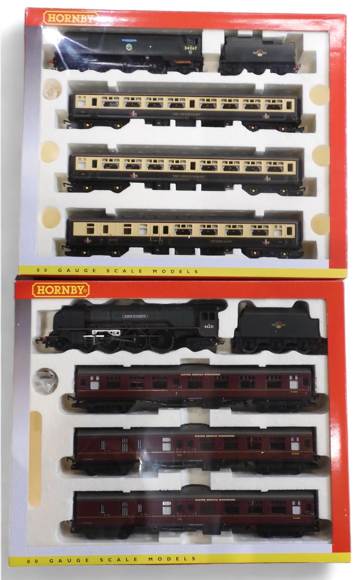 Boxed Hornby 00-gauge R2176M "The Lakes Express" Duchess Class and R2308M The Excalibur Express - Image 2 of 2