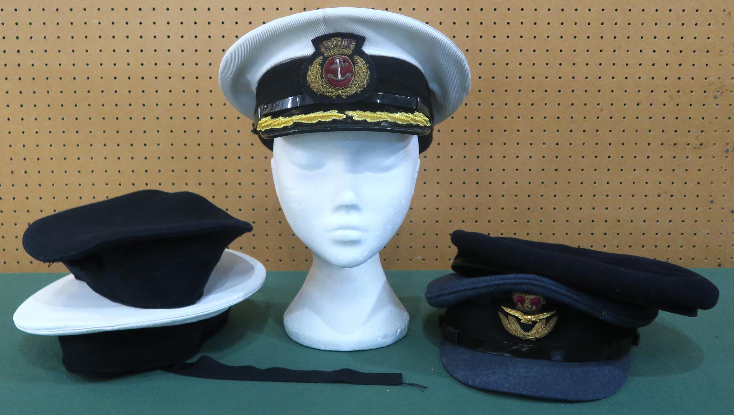 A post-War Merchant Navy Second Officer's tunic, with corresponding peaked cap; together with a - Image 4 of 4