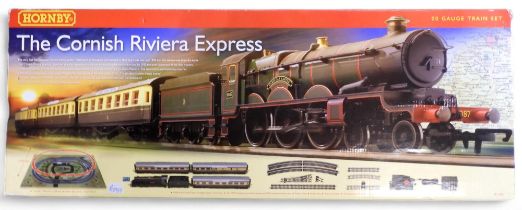 A boxed Hornby 00-gauge R1102 "The Cornish Riviera Express" set (GWR 4-6-0 Castle Class "Cardigan