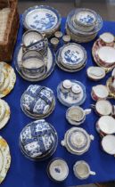 A Booths Real Old Willow pattern part dinner service Condition Report:Available upon request