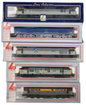 A boxed Lima Collection 00-gauge Class 92001"Victor Hugo" locomotive, together with four further