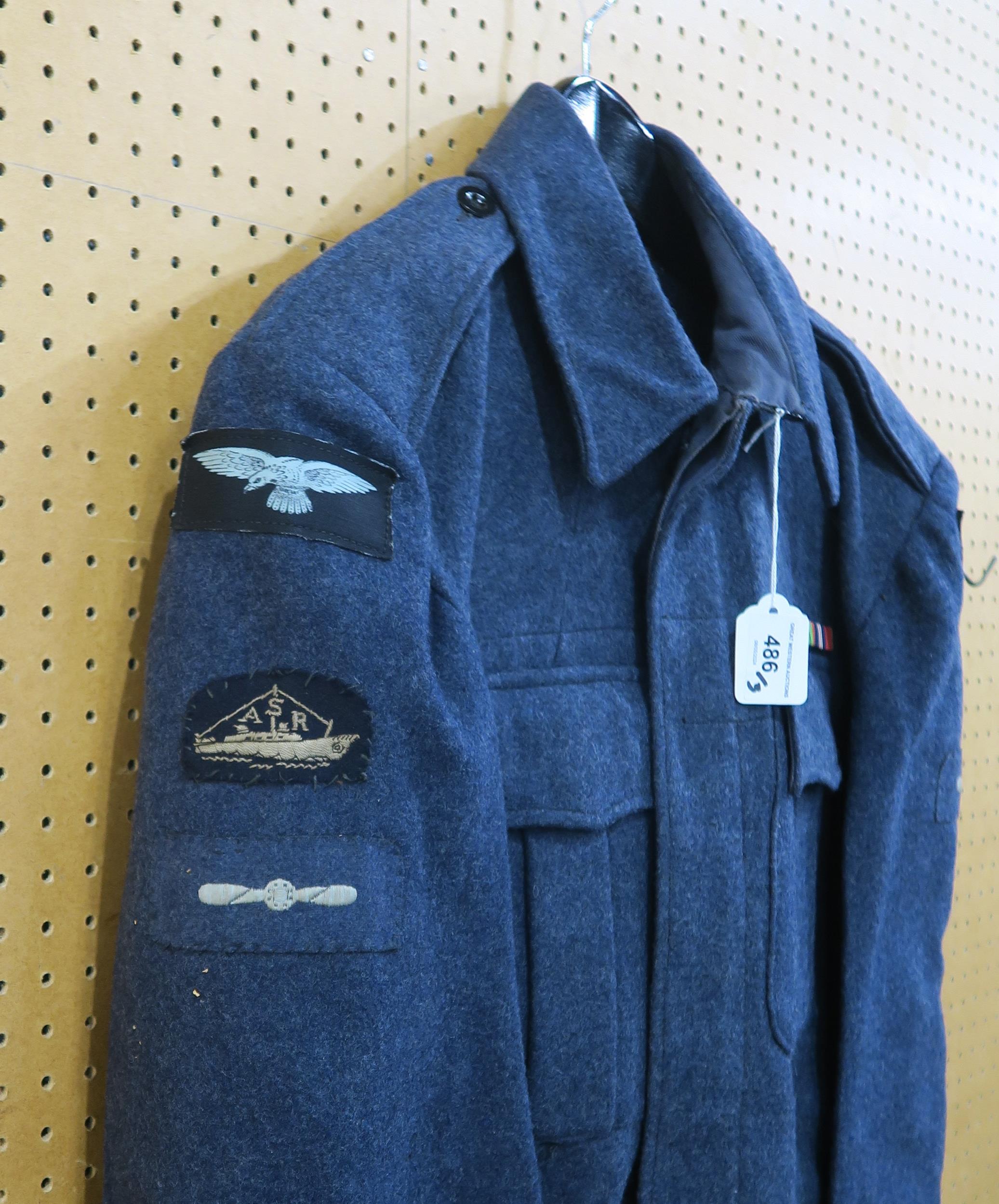 A post-War RAF Air Specialist (Class 2) war service dress uniform, comprising war service dress - Image 3 of 5