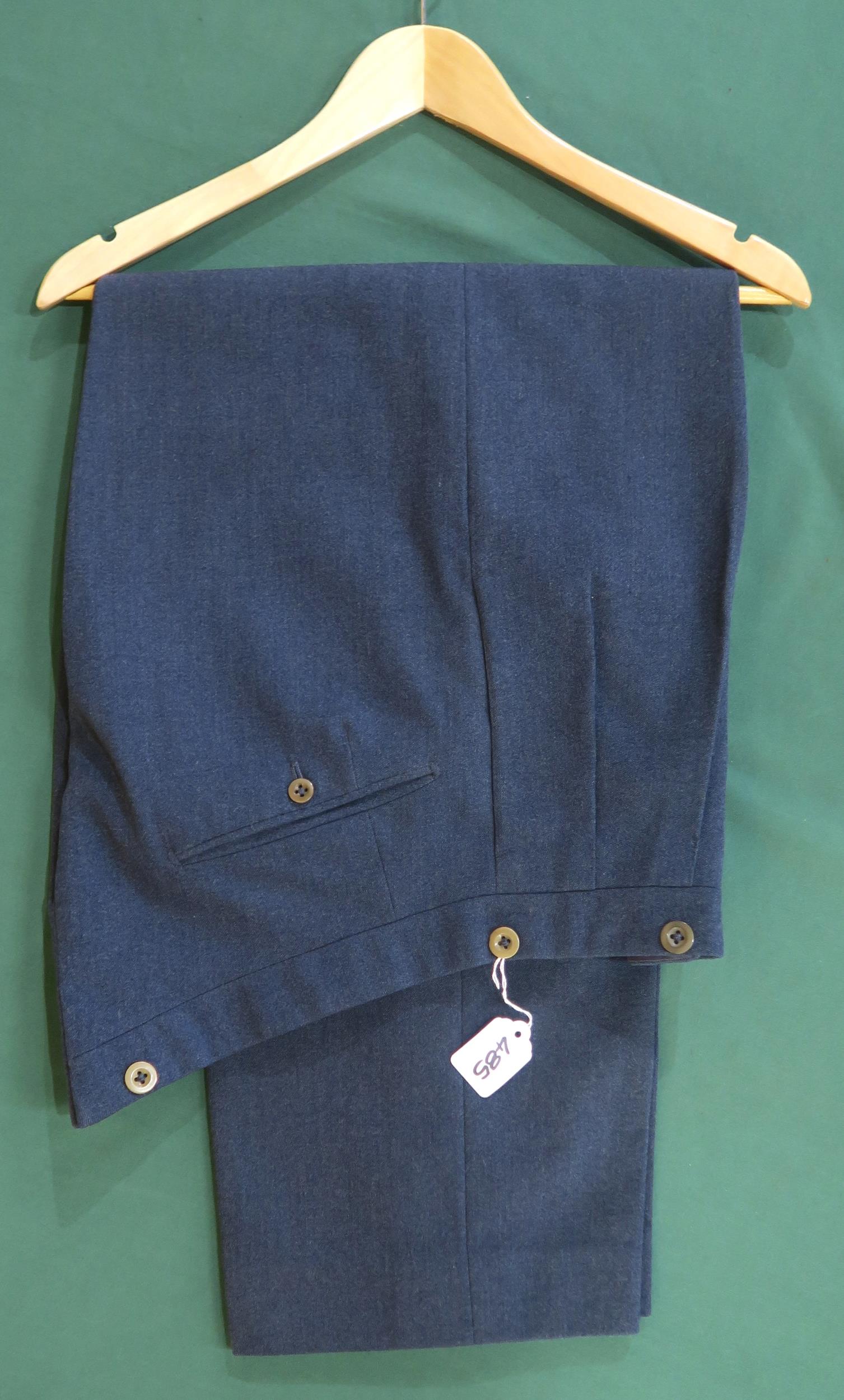 A WW2-period RAF officer's service dress uniform, comprising tunic with War Medal ribbon bar, - Image 4 of 4