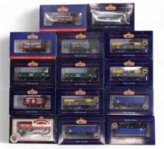 Assorted boxed Bachmann Branch-Line goods wagons, to include 37-2009K 7 Plank End Door Wagon "Thomas
