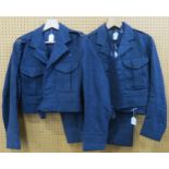A collection of post-War RAF war service dress uniform, comprising Volunteer Reserve officer's no. 2