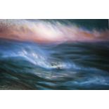 ROBERT WYLAND (AMERICAN b.1956)  THE STORM  Lithograph, signed lower left, numbered 311/350, 60 x