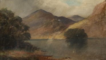 20TH CENTURY SCHOOL  LAKE DISTRICT  Oil on canvas, 30 x 51, dated 1909  Titled and signed 'Harold