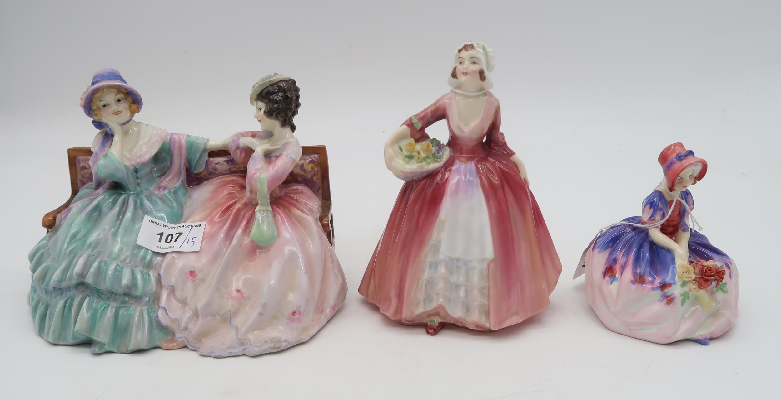 A collection of Royal Doulton ladies and girls Condition Report:Available upon request - Image 2 of 3